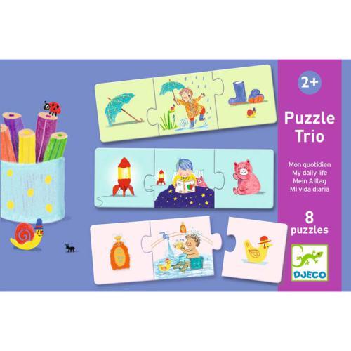 Djeco Puzzle Trio – Daily Activities