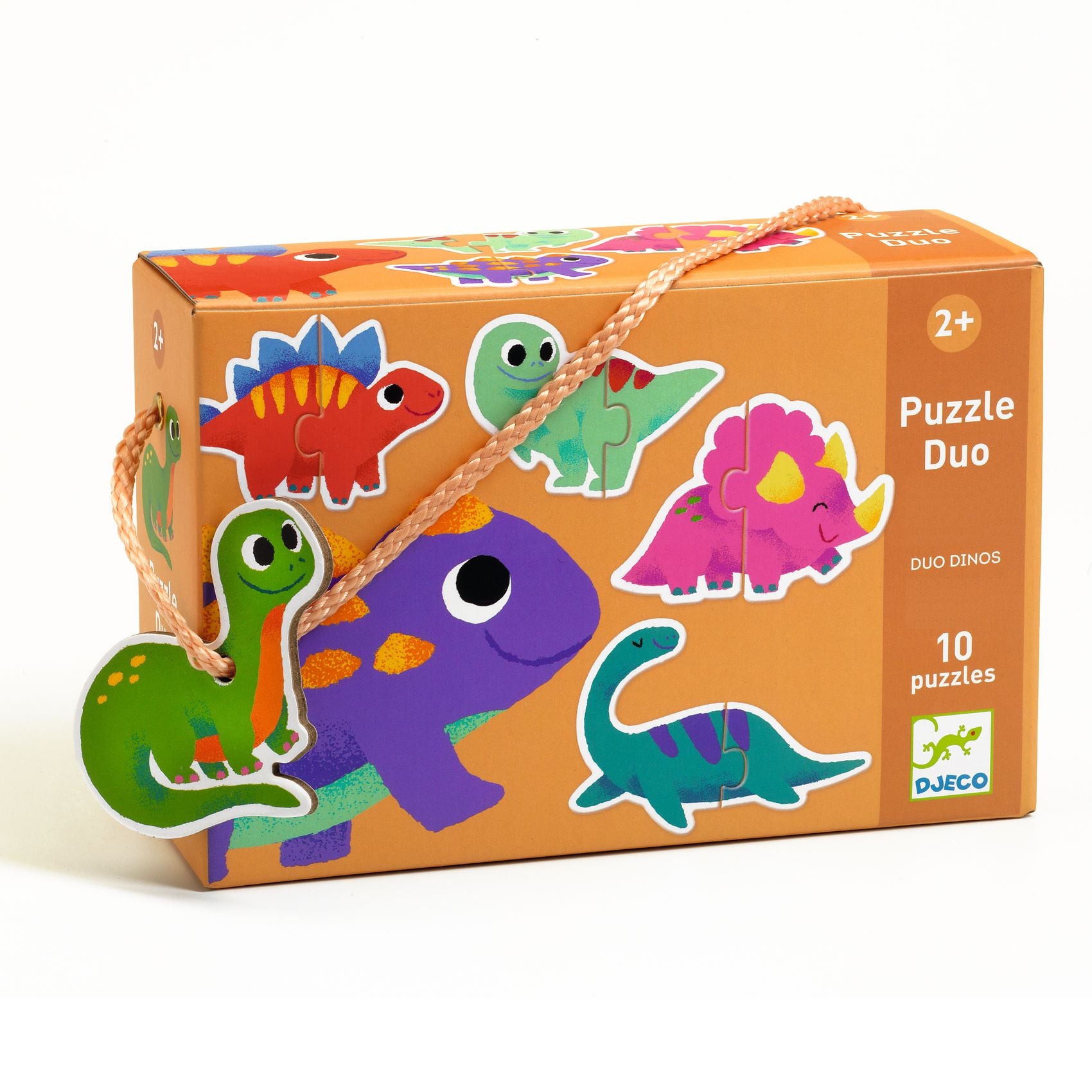 Djeco Puzzle duo dinossauros