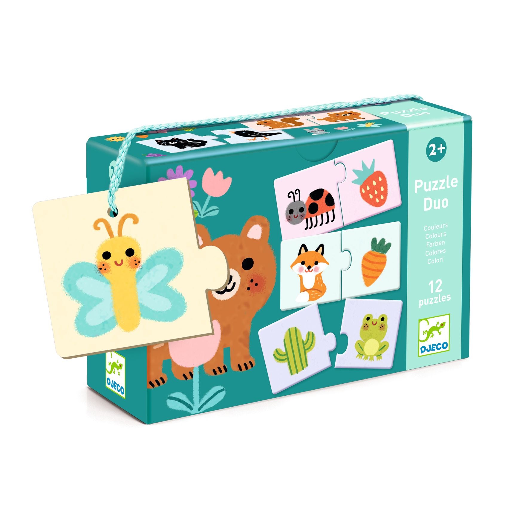Djeco Puzzle duo a comer