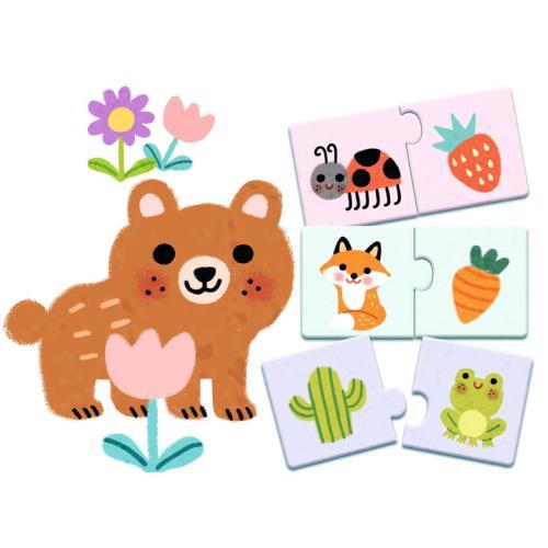Djeco Puzzle Duo - Colors