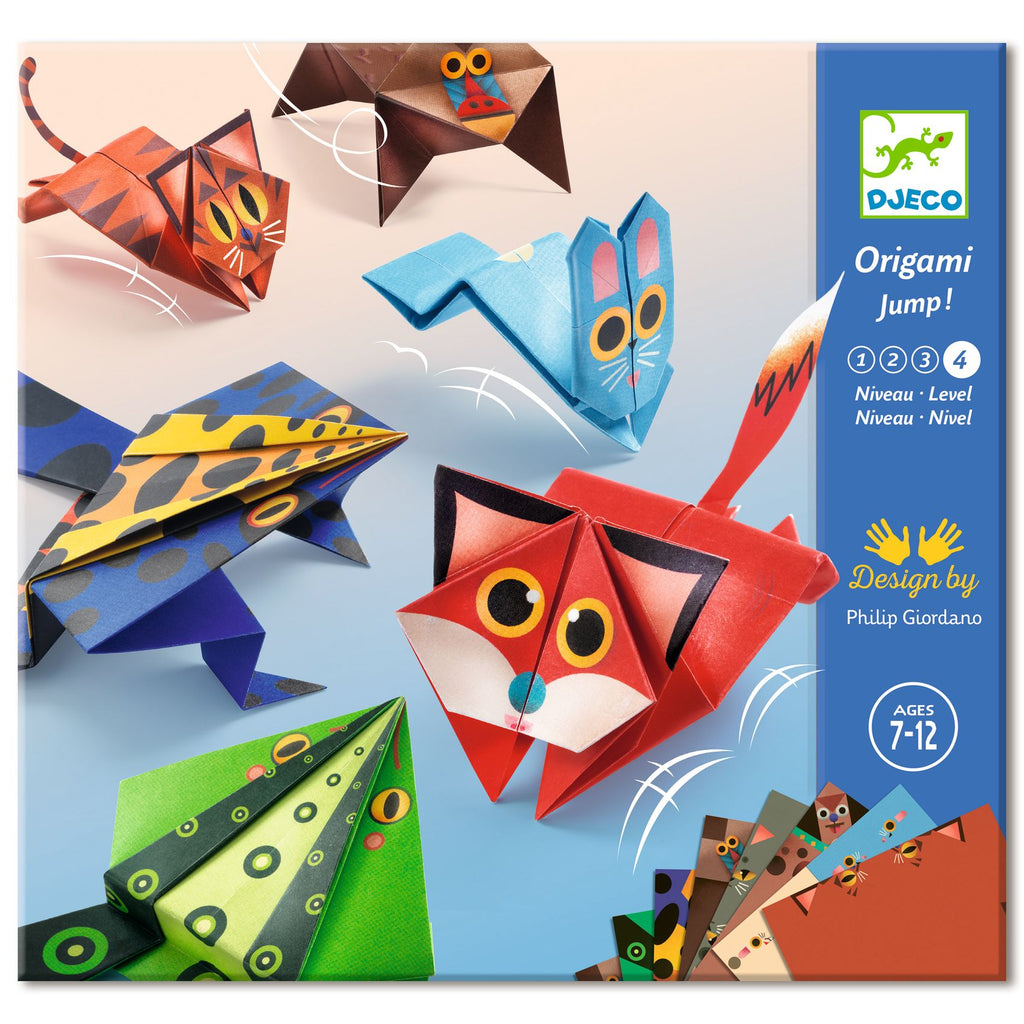 Djeco Actividade origami animais saltitantes
