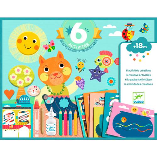 Djeco Activity Box - The Cat and Friends