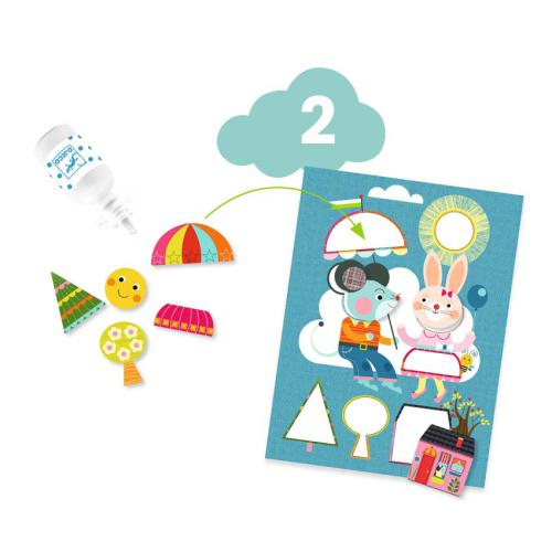 Djeco Activity Box - The Cat and Friends