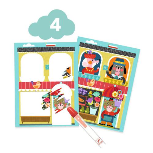 Djeco Activity Box - The Cat and Friends