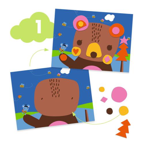 Djeco Activity Box - The Mouse and his friends