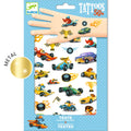 Djeco 50 tatuagens beleza selvagem efeito metalizado