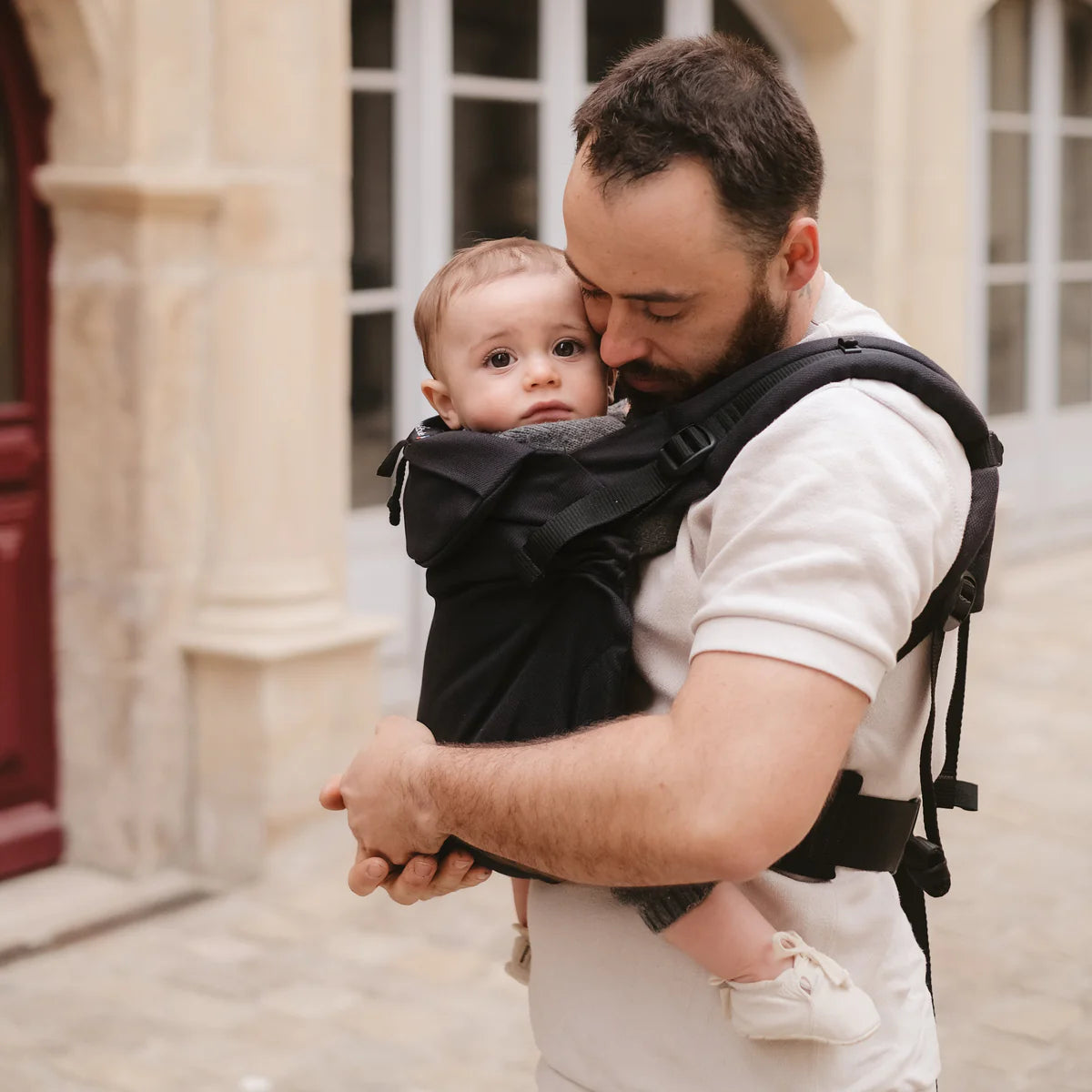 Mochila Neobulle Ajustable BabySize Plume