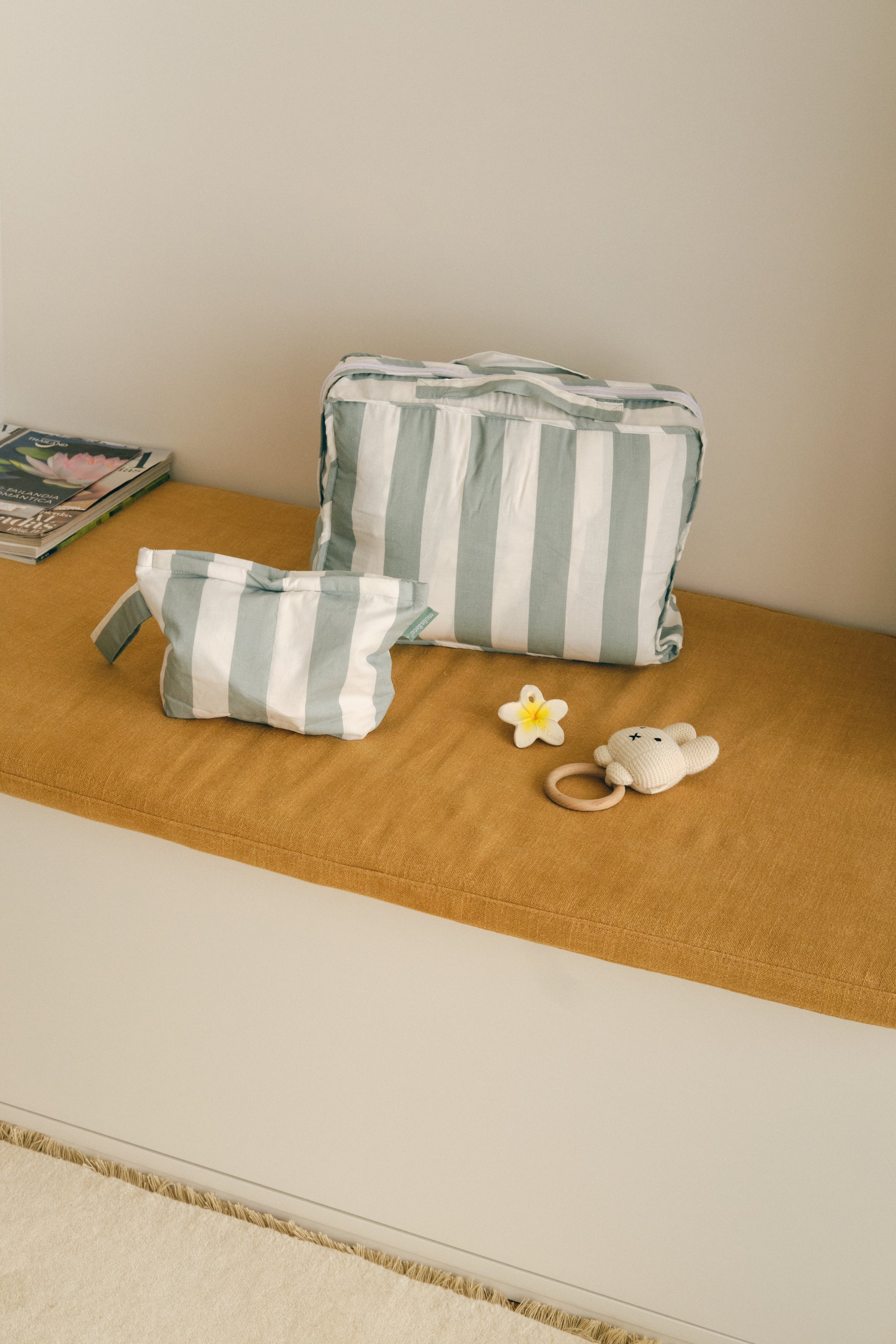 MolisandCo Necessaire Popcorn Stripes