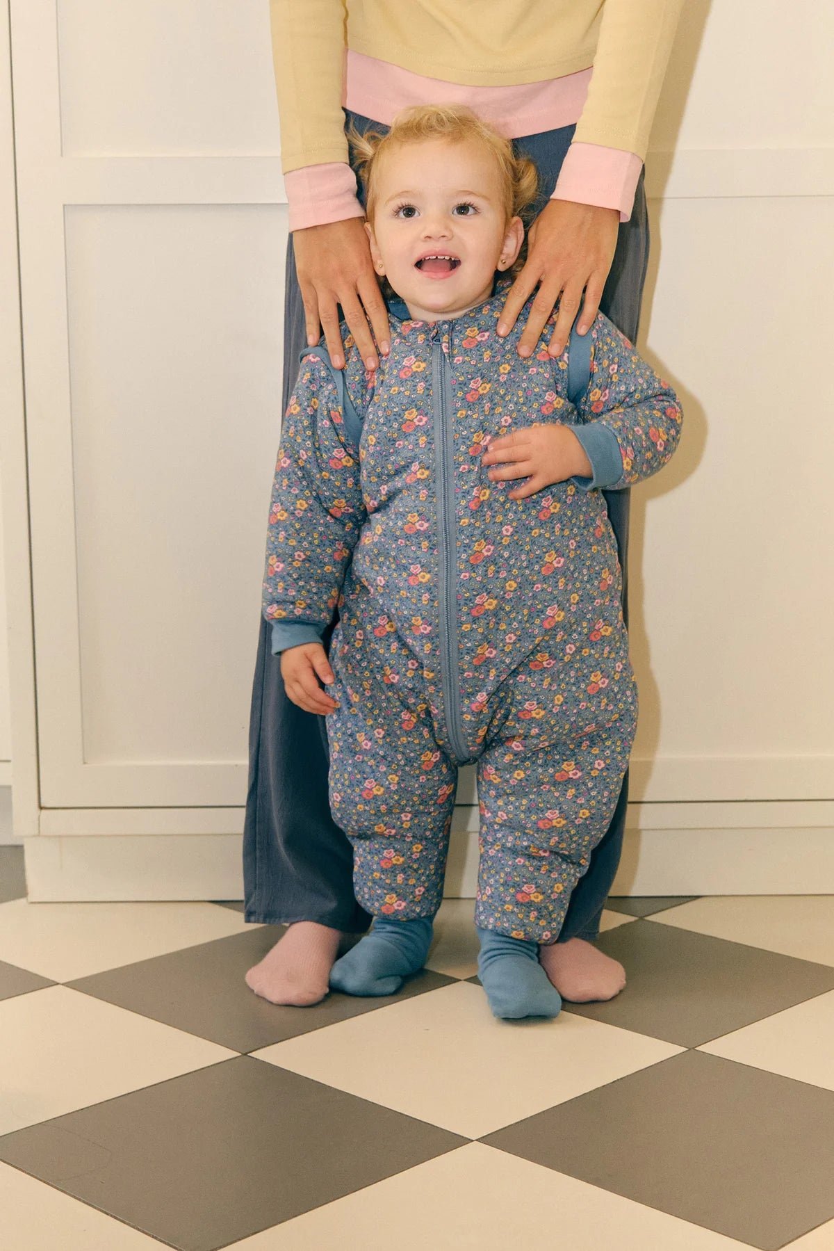 MolisandCo TOG 2.5 Saco de dormir com pés e mangas [Wild Orchid]