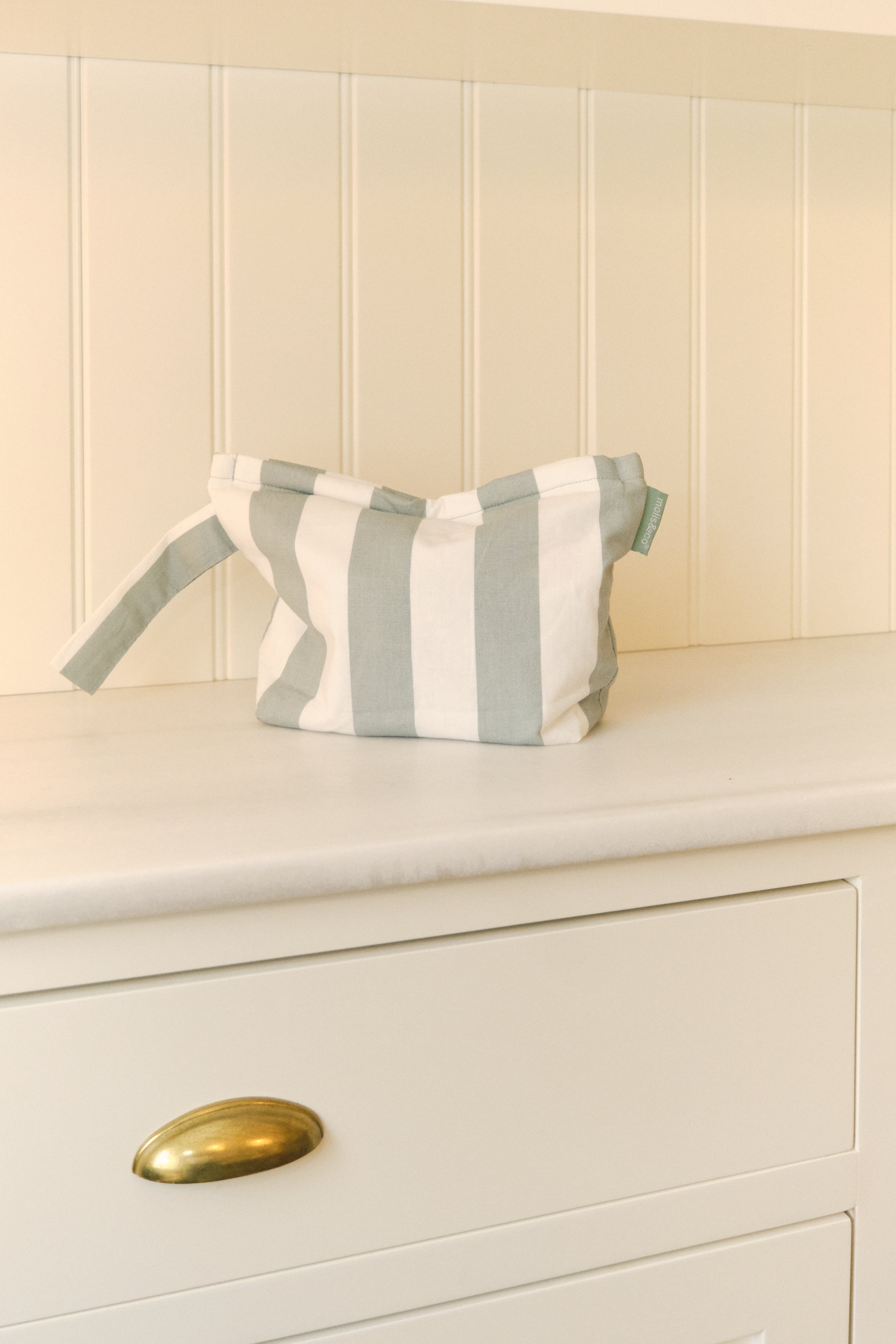 MolisandCo Necessaire Popcorn Stripes