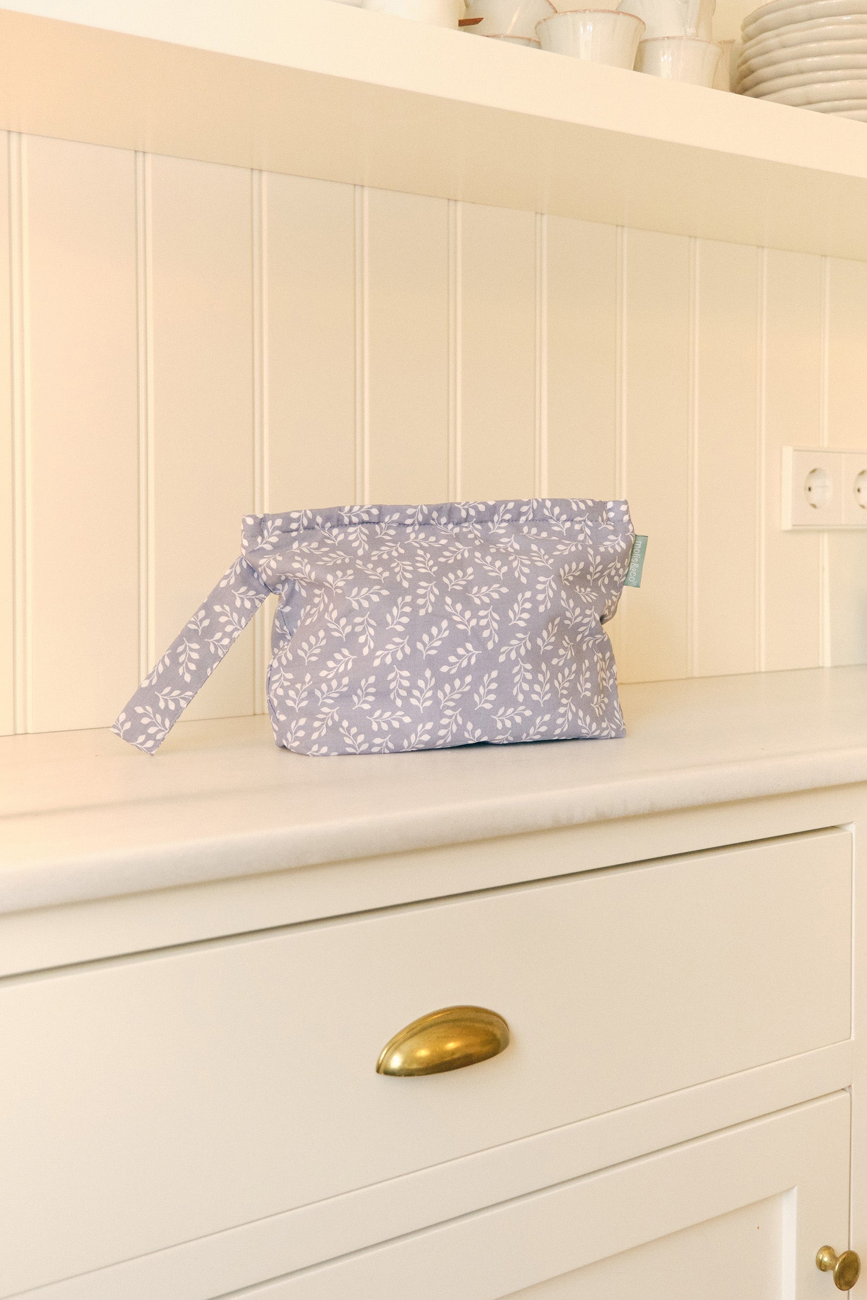 MolisandCo Necessaire Blue Garden