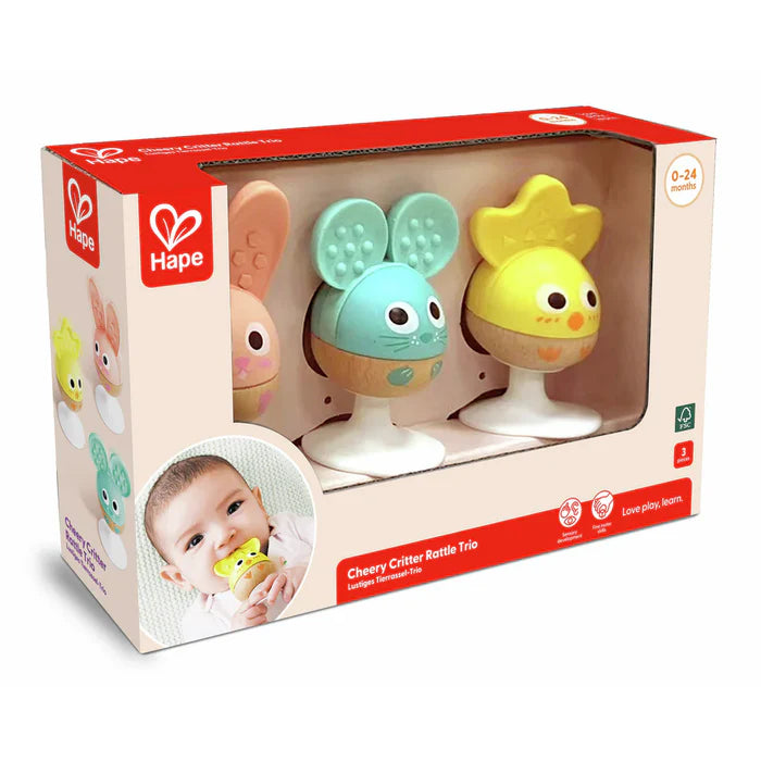 Hape Maracas with suction cup