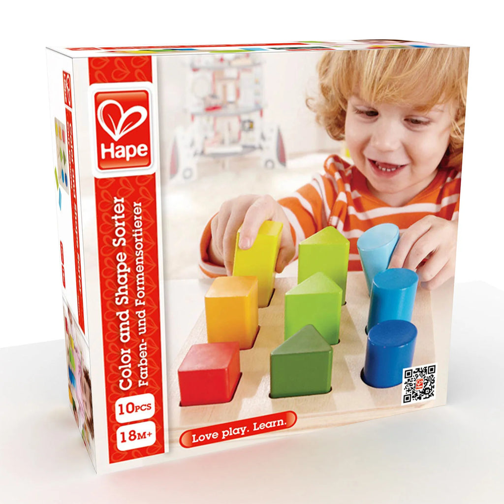 Hape Jogo de Encaixes cores e formas