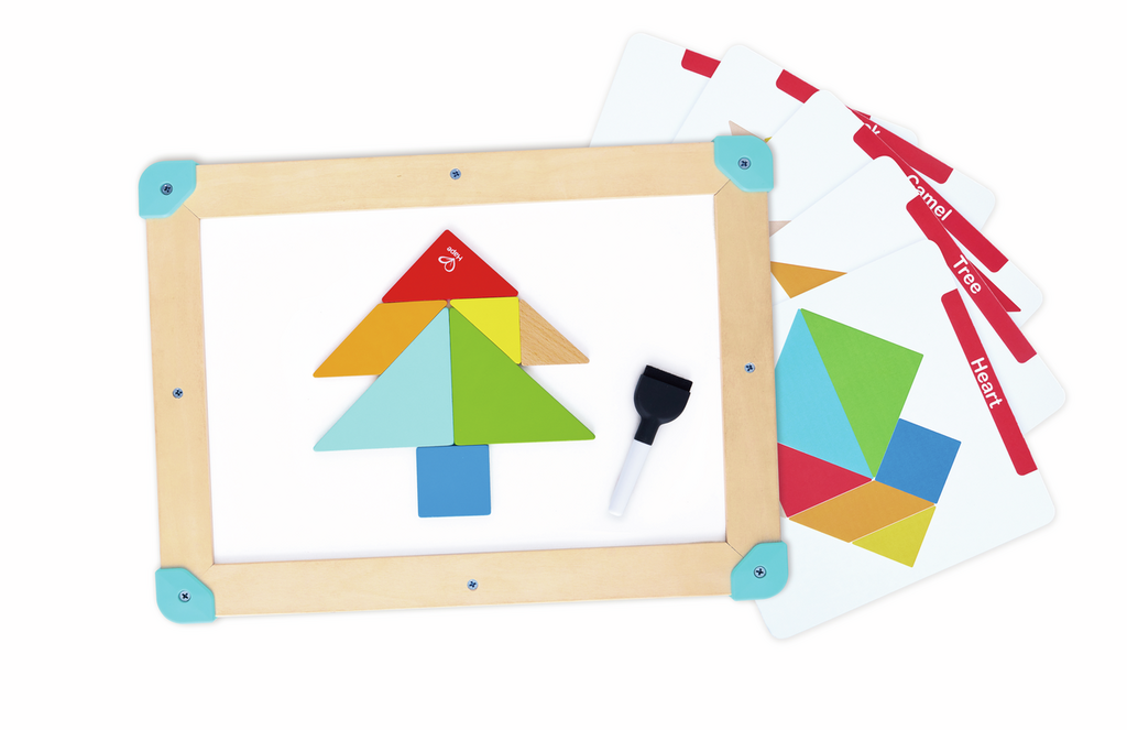 Hape Magnetic Maze and Drawing Board/Tangram