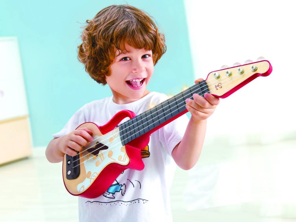 Hape Ukulele com luzes