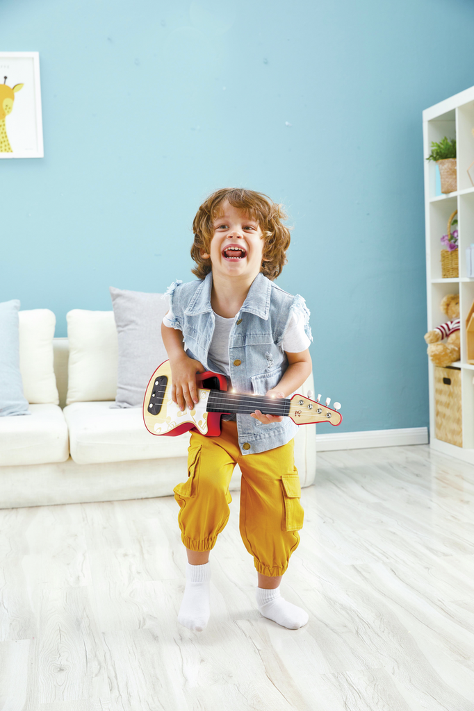 Hape Ukulele electrónico con luces