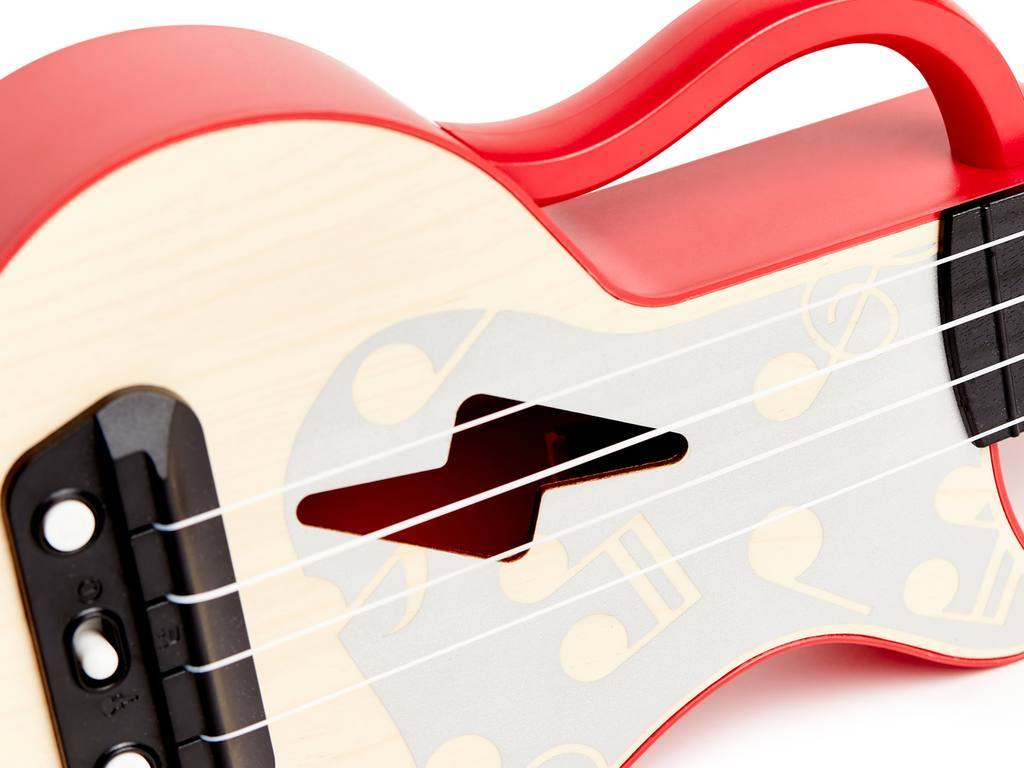 Hape Ukulele electrónico con luces