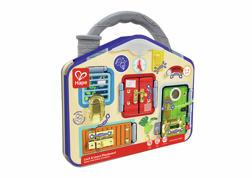 Hape Lock Activity Board
