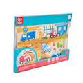 Hape Emergency Vehicles Peg Puzzle