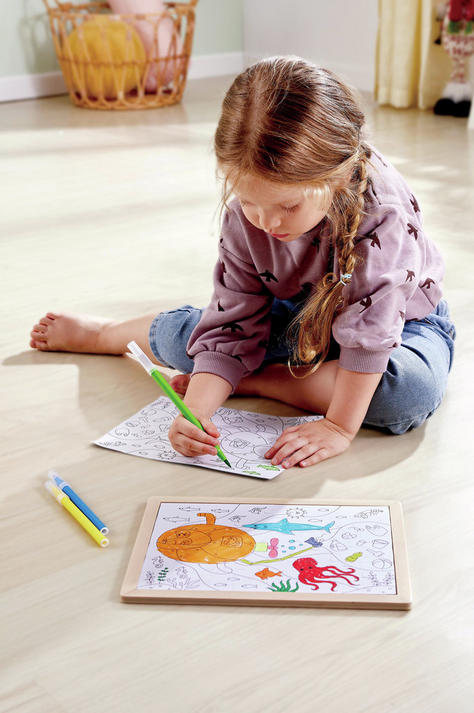 Hape Ocean Rescue 2-in-1 Wooden Puzzle
