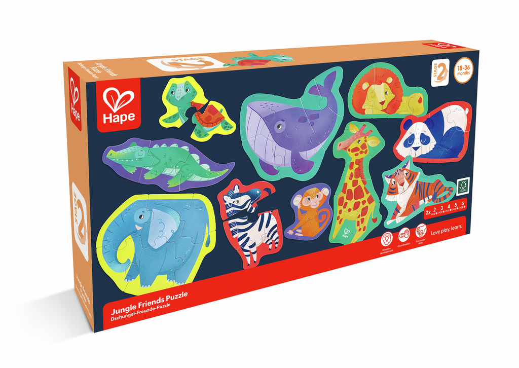 Hape Puzzle Amigos de la Selva