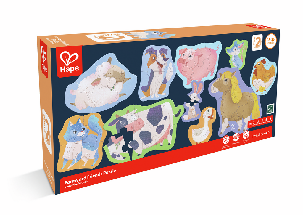 Hape Puzzle Amigos da Quinta