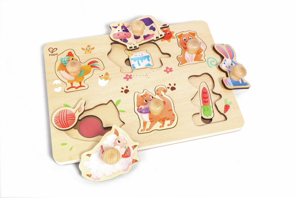 Hape Farm Layer Puzzle