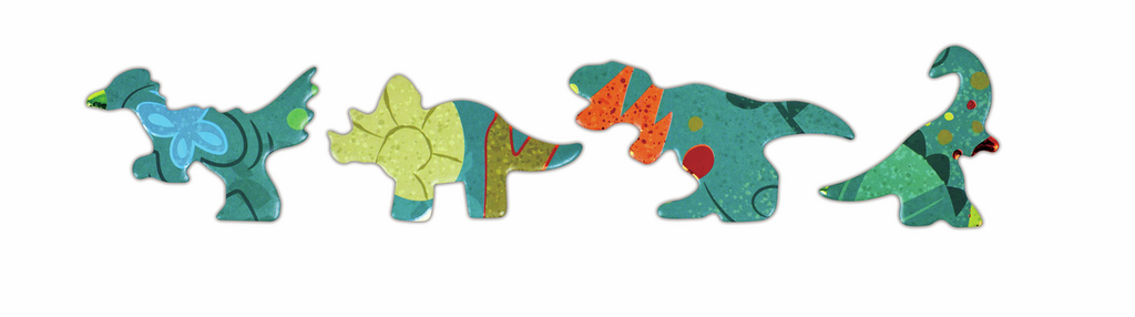 Hape Glowing Dinosaur Puzzle 202 pieces