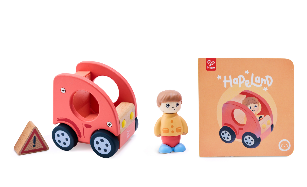 Hape Car and Musical Book