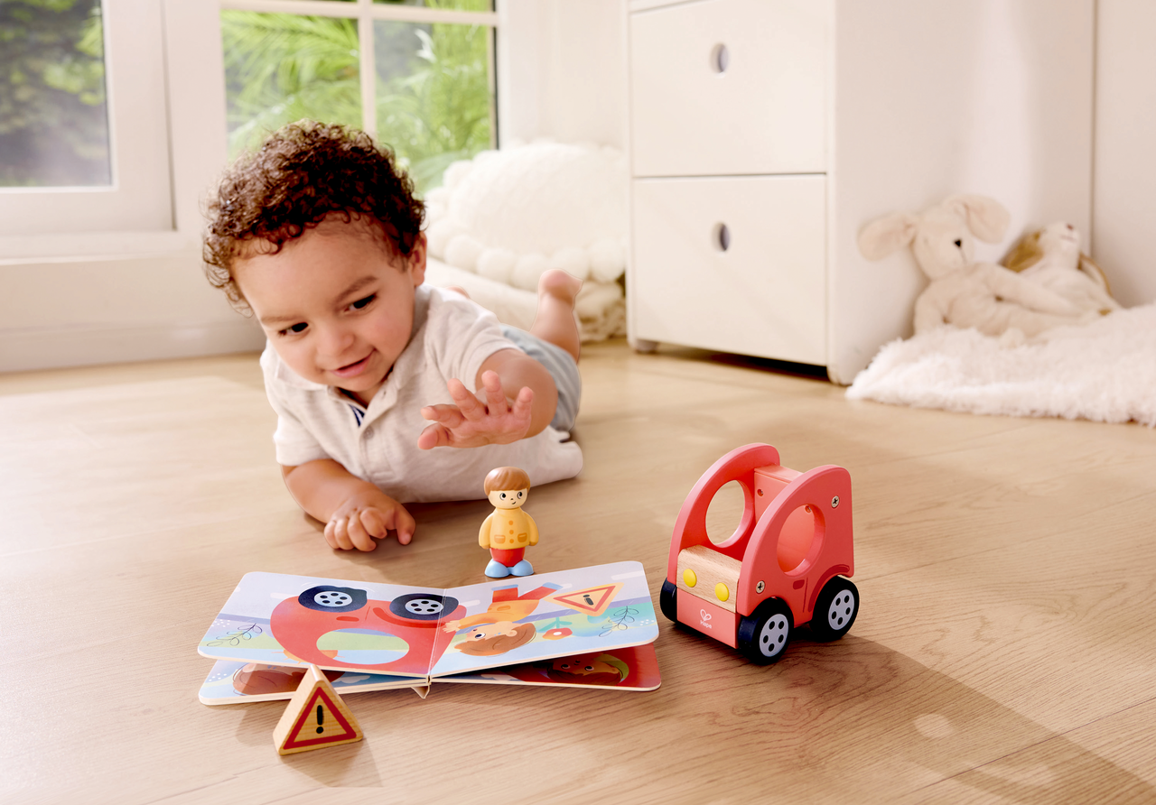 Hape Car and Musical Book