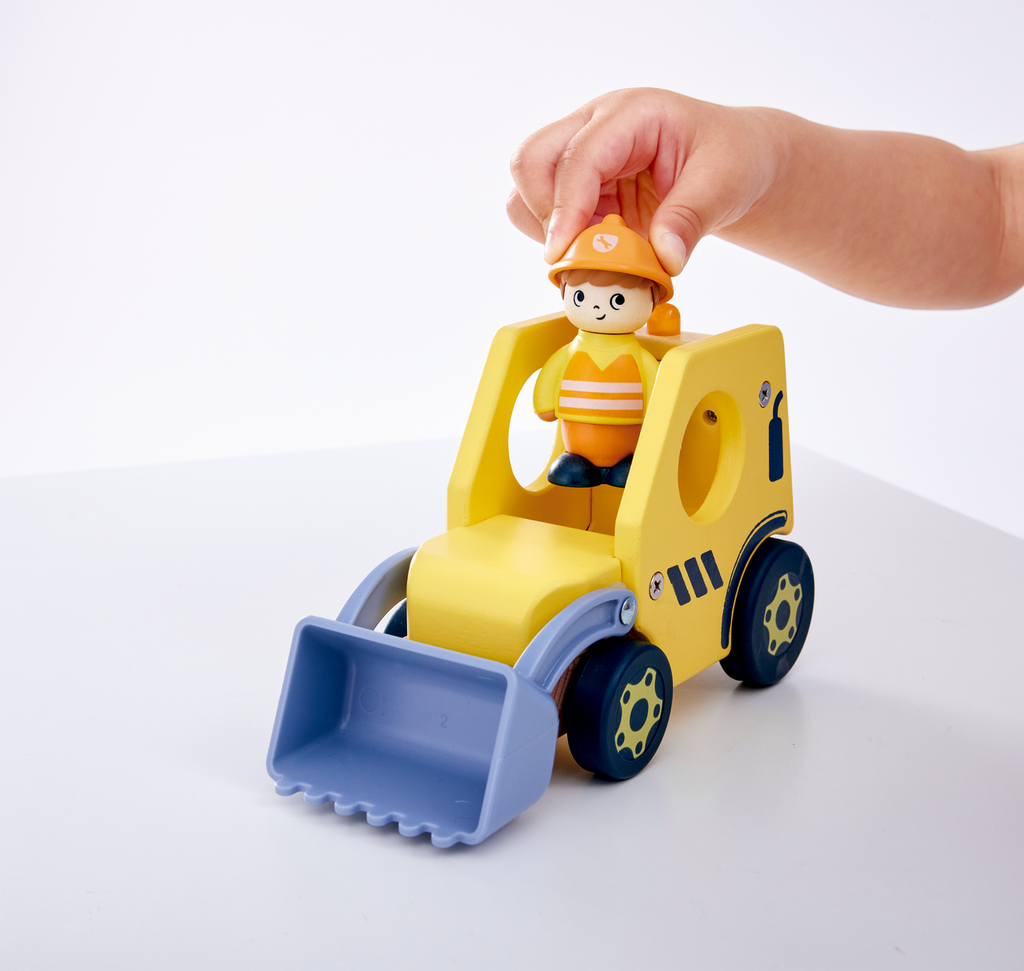 Hape Veículo Construção e livro
