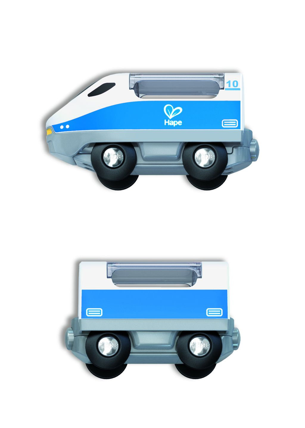 Hape Comboio de carrinhos magnético - Intercidades