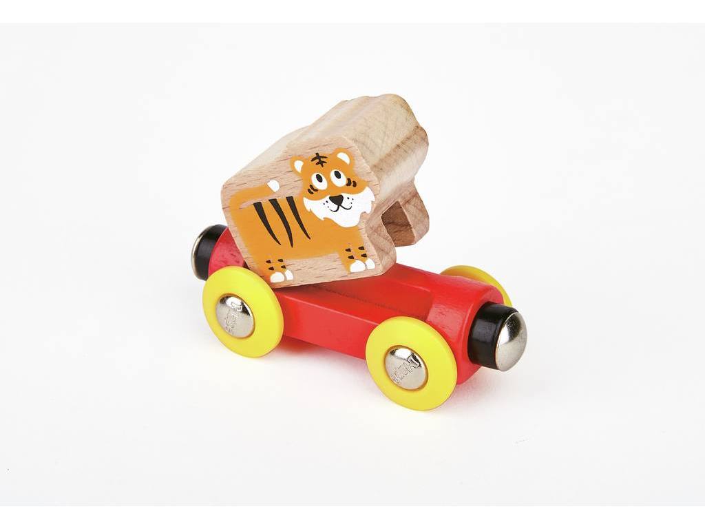 Hape Comboio de animais em madeira