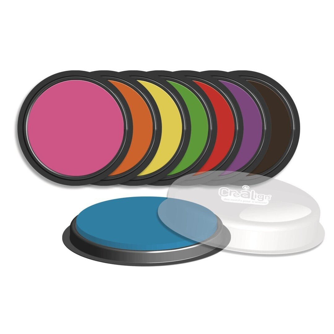 Crealign Set of 8 Color Ink Pads