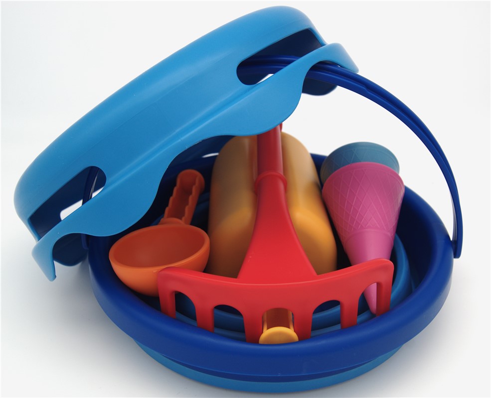 Compactoys - Conjunto de Brinquedos de Praia Compacto 7 em 1
