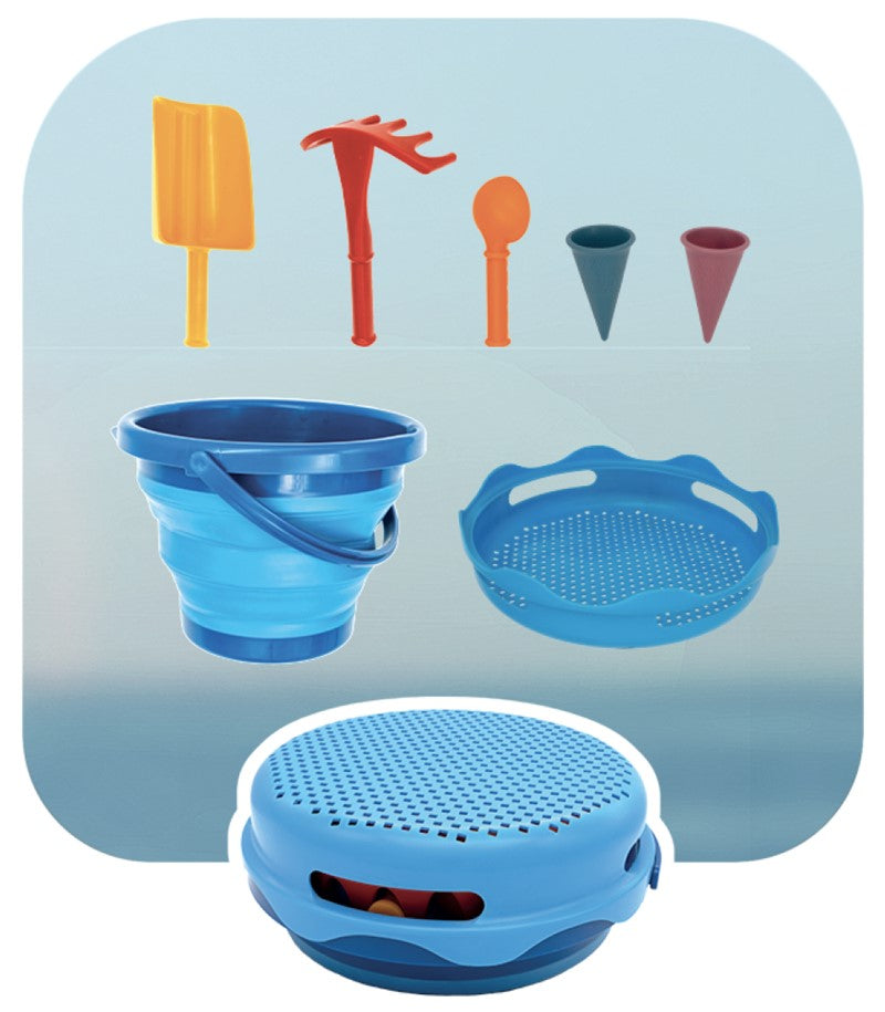 Compactoys - Conjunto de Brinquedos de Praia Compacto 7 em 1