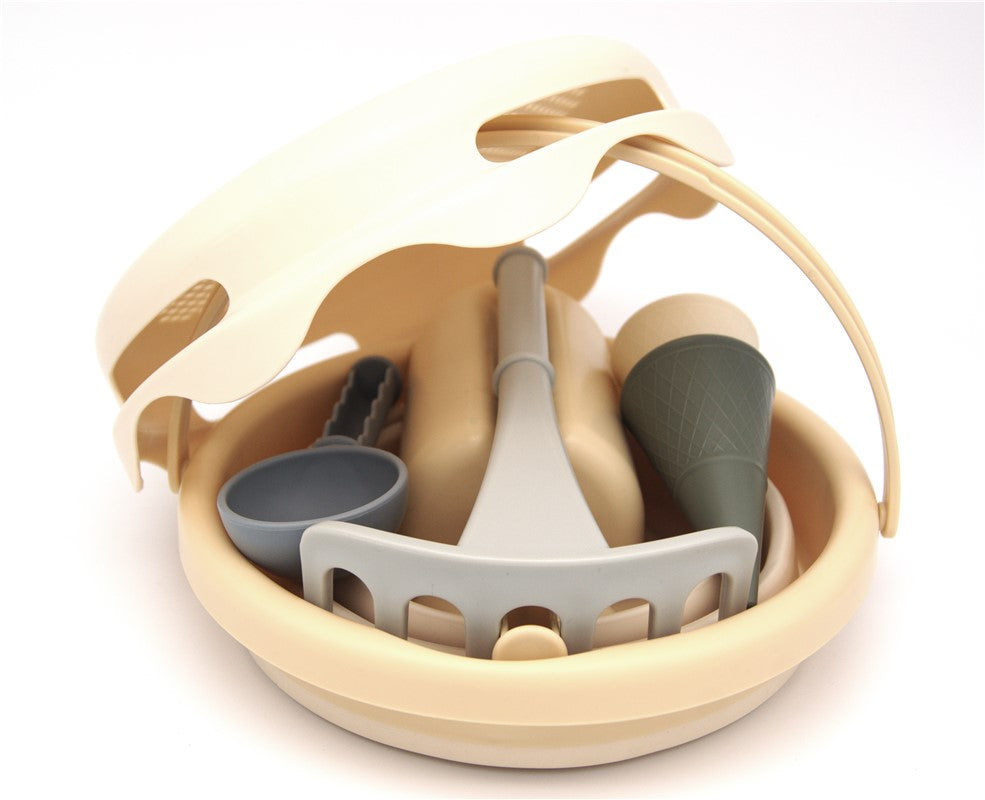 Compactoys - Conjunto de Brinquedos de Praia Compacto 7 em 1