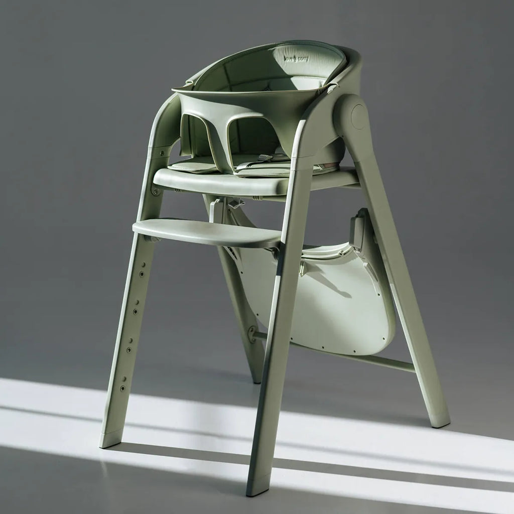 Trona evolutiva 3 en 1 Flex de Love &amp; Carry (blanco y menta)