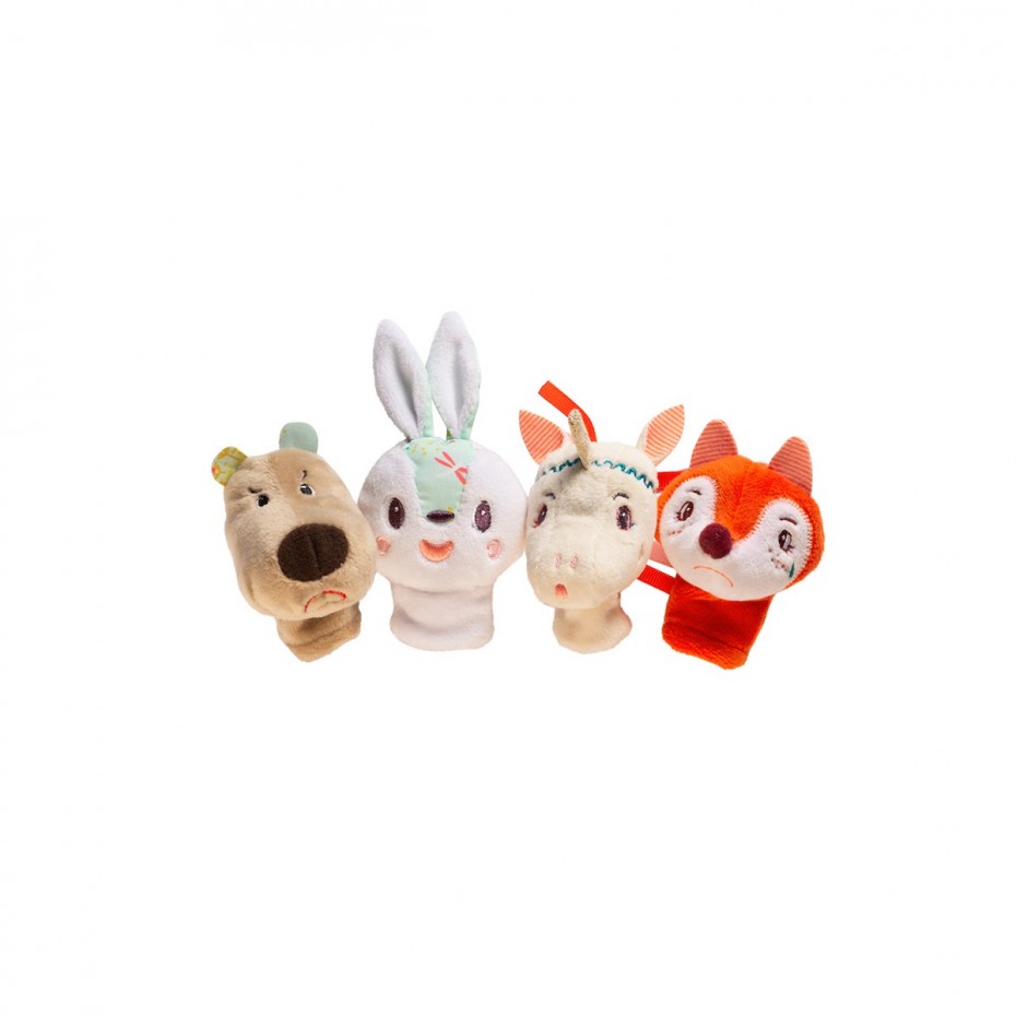 Lilliputiens Finger Puppets Forest Animals