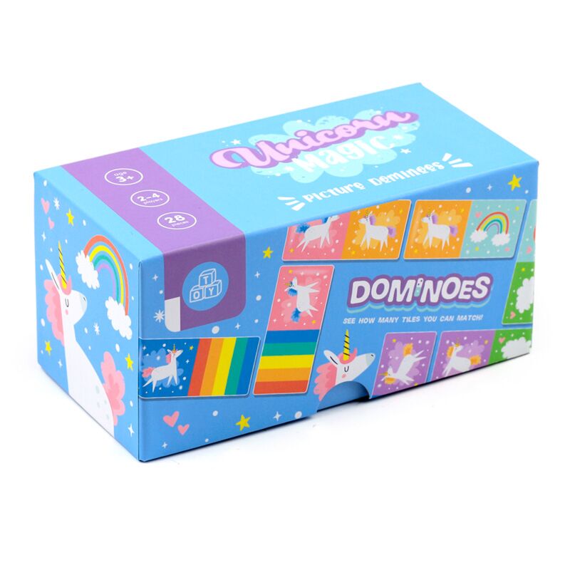 Puckator - Unicorns - Magical Unicorn Domino Set for Kids 