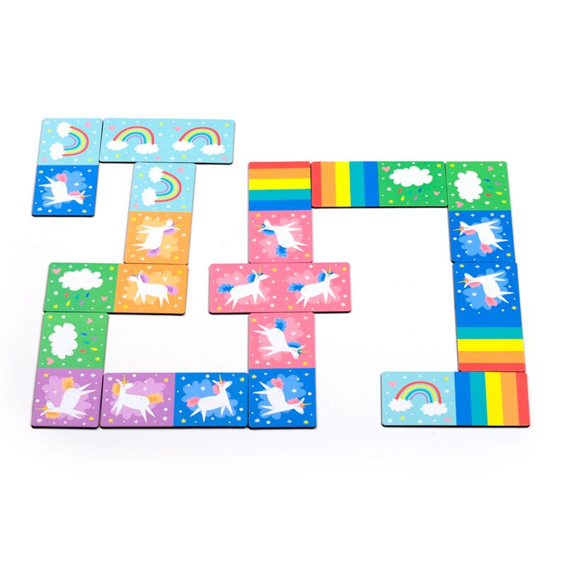 Puckator - Unicorns - Magical Unicorn Domino Set for Kids 