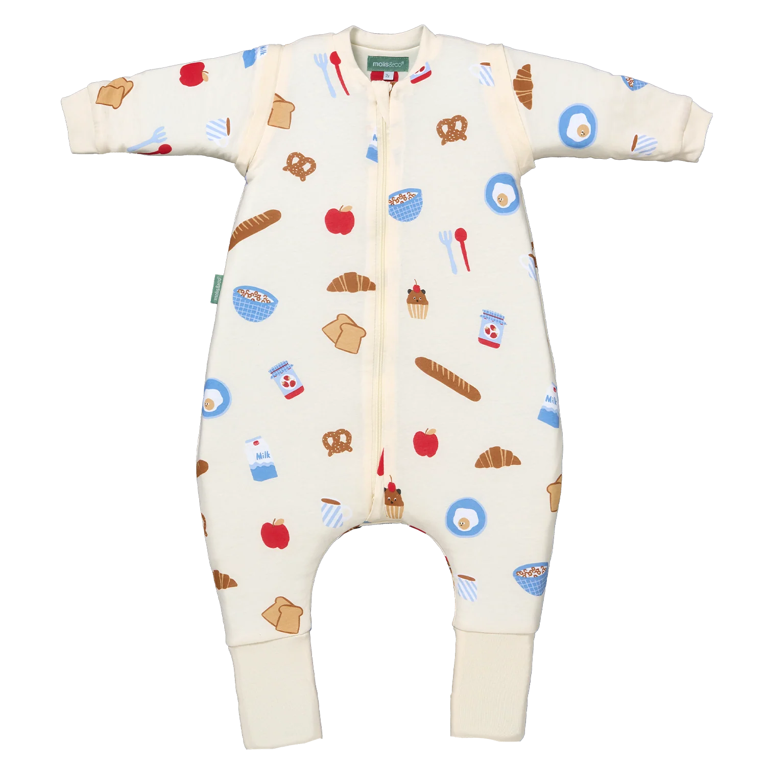 MolisandCo TOG 1.0 Saco de dormir com mangas E meias [GOOD MORNING
