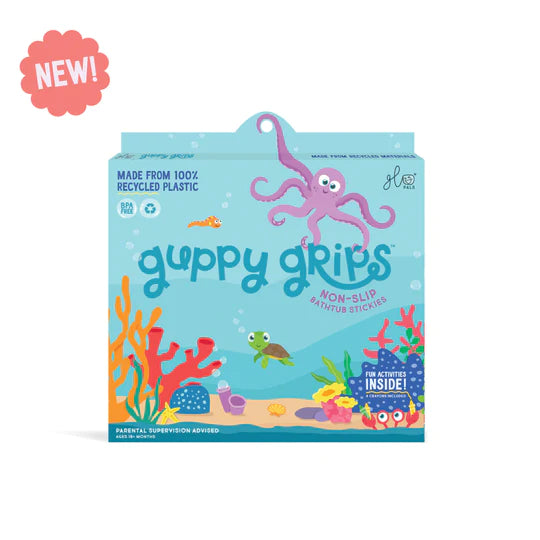 GloPals Animales de baño antideslizantes