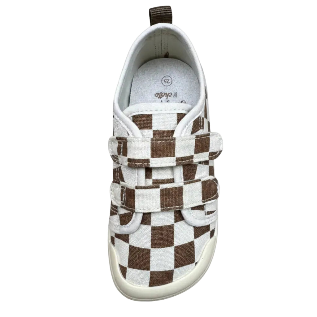 BabyFree Barefoot Sapatilha Lona Marron