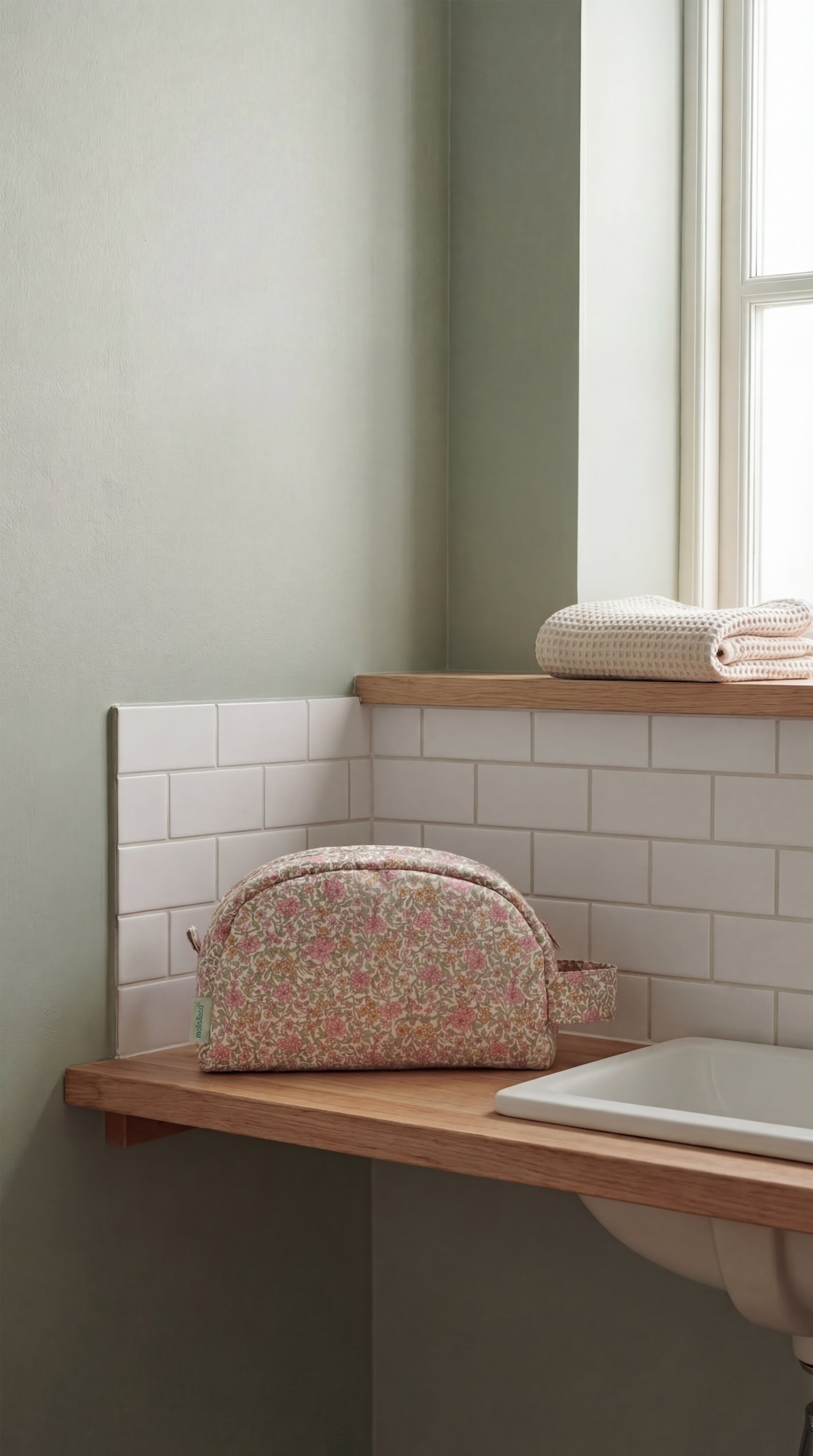 MolisandCo Necessaire de viagem Peony