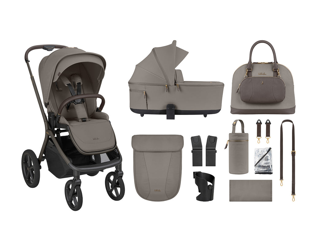 Goya Platinum: Carrinho de Passeio 2 em 1 KikkaBoo (até 22kg)