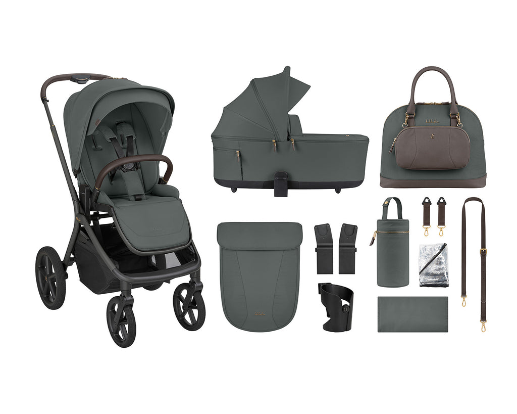 Goya Platinum: Carrinho de Passeio 2 em 1 KikkaBoo (até 22kg)