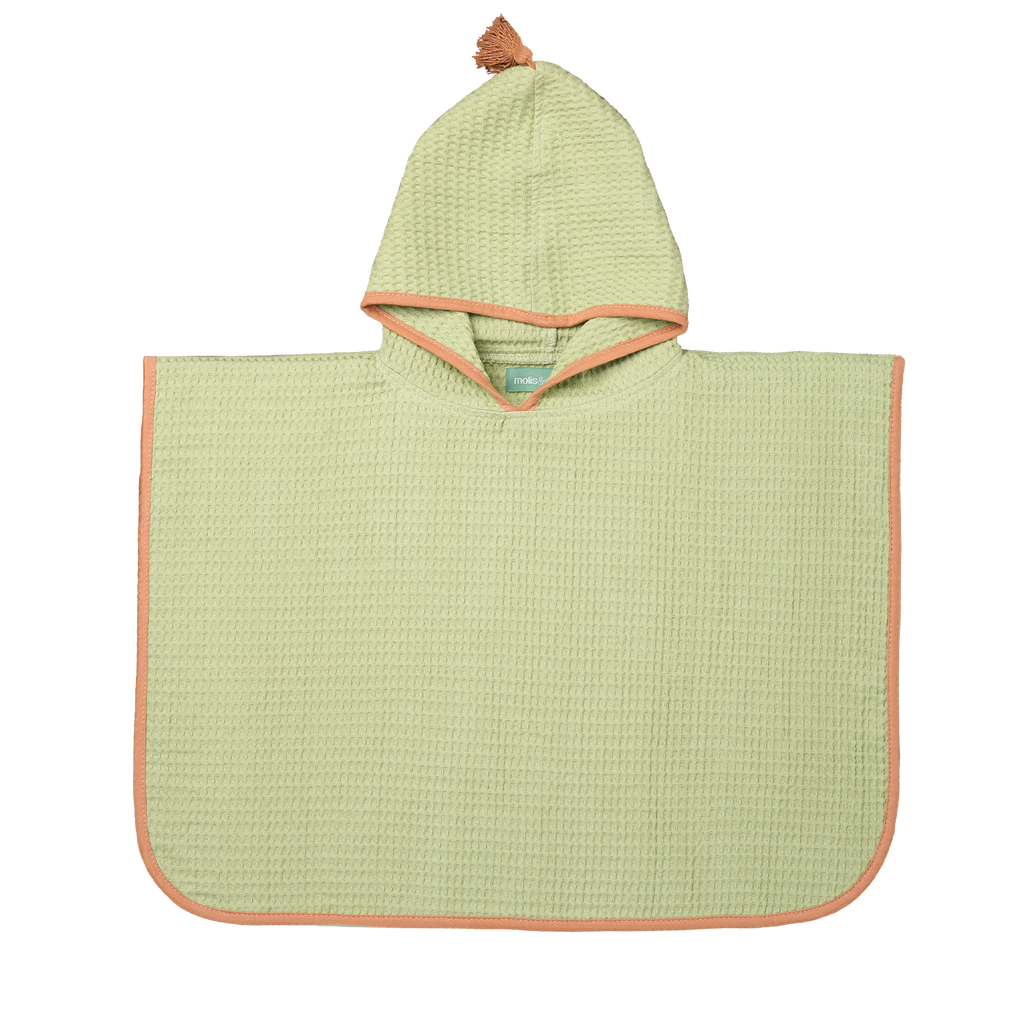 MolisandCo Poncho de banho Green Splash