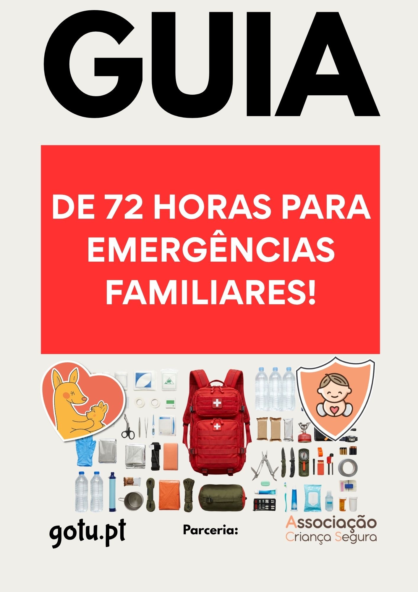 Guía Completa digital: Kit de Emergencia Familiar para 72 Horas (¡y Más!) - Preparación para Apagones (Cortes de Luz)
