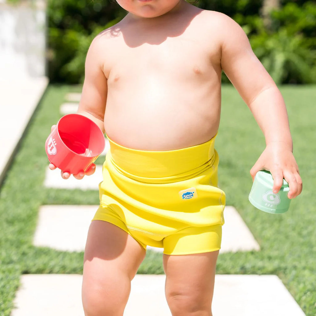 Splash About - Happy Nappy Yellow Reusable Beach/Pool Swim Nappy